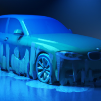car cool in ice